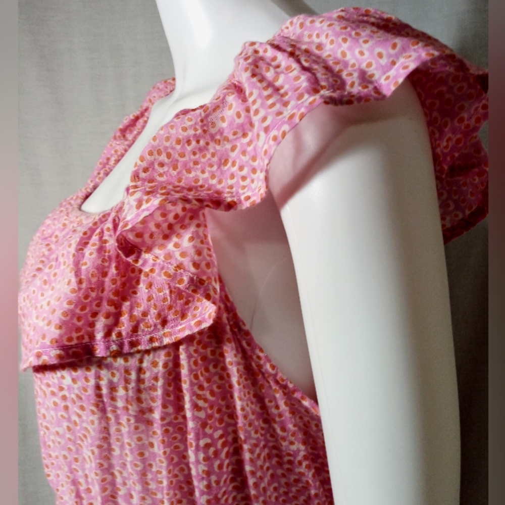Oliphant Ruffle Neck Maxi Dress - Picture 7 of 9